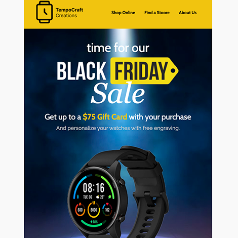 Black Friday Watch Sale